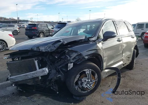 2021 Hyundai Santa Fe Sel from USA, damaged, VIN 5NMS6DAJ9MH370570